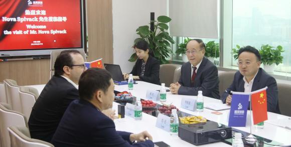 Nova Spivack先生再访国际人，双方达成战略合作！