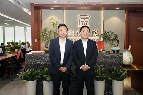 明光市市委书记被国际人企业文化深深感动 | 深入沟通合作空间广阔